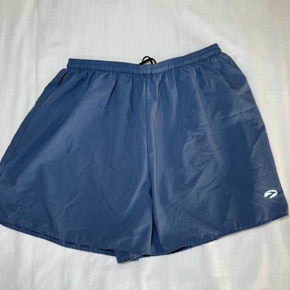 Brooks Athletic Lined Shorts Womens Size XL Blue 3.5” Inseam Running Walking - Picture 1 of 6